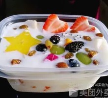 Mango Milk Fruit Salad