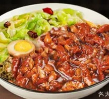 Large Portion Braised Pork Rice