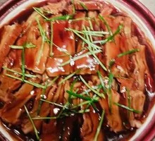 Winter Bamboo Shoots Braised Lamb Shank