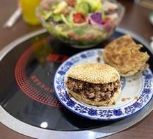 Five-Spice Beef Flatbread Sandwich