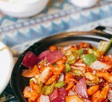 King Oyster Mushroom Three-Cup Chicken