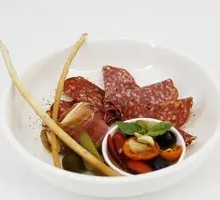 Italian Cold Cut Platter with Breadsticks