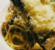 Italian Cream Mushroom Chicken Pasta