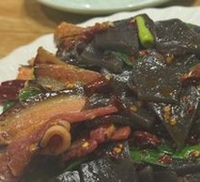 Fern Root Stir-Fried with Preserved Pork
