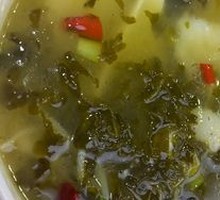 Sour Cabbage Fish Rice Bowl