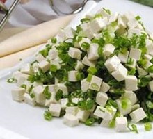 Tofu with Green Onion