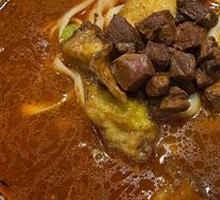 Eggplant and Pork Noodles