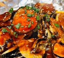 Sizzling Large-Filled Eggplant Cutlets