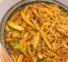 Sizzling Spicy Cumin Squid