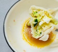Cucumber and Shrimp Dumplings