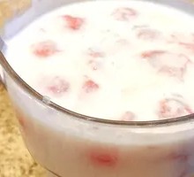 Coconut Milk Fruit Mix