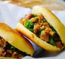 Fragrant Braised Egg Meat Sandwich