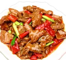 Spicy Pepper Beef Rice