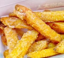 Glazed Sweet Potato Strips