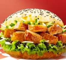 Peking Duck Burger