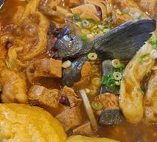 Stewed Fish in Iron Pot