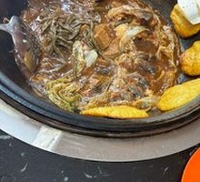 Stewed Fish in Iron Pot