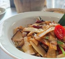 Pine Forest Mushrooms and Bamboo Shoots