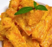 Egg Yolk Baked Two Delicacies