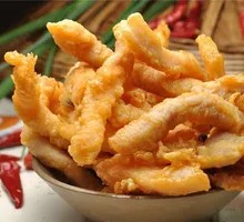 Crispy Fried Pork Strips