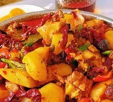 Gumu Lan Large Chicken Stir-Fry