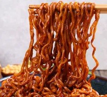 Korean Fried Noodles with Sauce