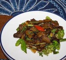Grilled Beefsteak Fungus