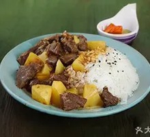 Beef and Potato Rice Casserole