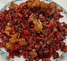 Spicy Chicken with Chili