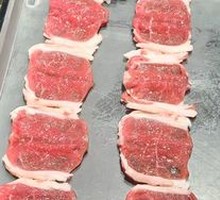 Freshly Sliced Lamb Neck