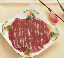 Sliced Pork Kidney with Big Knife