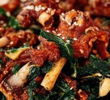 Crispy Mint Chicken Knuckle