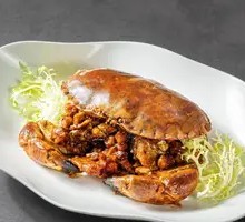 Scallion Sauce-Baked Bread Crab