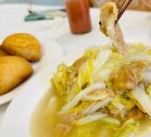 Braised Wheat Gluten with Chinese Cabbage