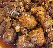 Crispy Spicy Beef with Sauce