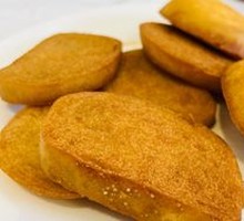 Fried Steamed Bun Slices