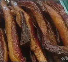 Grilled Beef Jerky with Fat and Lean