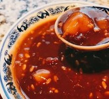 Sweet Rice Balls with Fermented Glutinous Rice and Red Beans