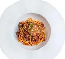 Traditional Tomato Meat Sauce Pasta