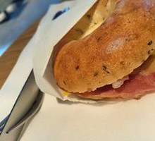 Scallion Bacon Bagel