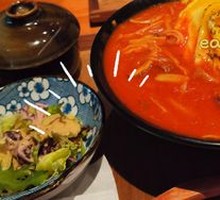 Beef Rice with Red Miso Omelette