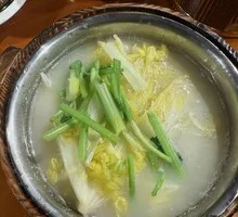 Wooden Bucket Chicken Broth Baby Cabbage