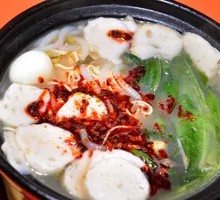 Squid Ball Noodle Soup