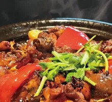 Wild Mushroom Dry Pot Chicken