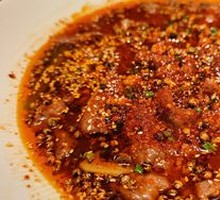 Sichuan Boiled Snowflake Beef