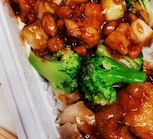 Kung Pao Chicken with Sauce Chicken Rice