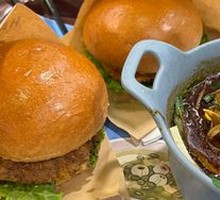 Premium Fresh Shrimp Burger