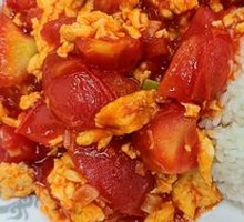 Tomato and Egg Rice
