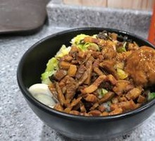 Wood Ear Mushroom and Pork Rice