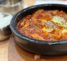 Cheese Rice Cake Chicken